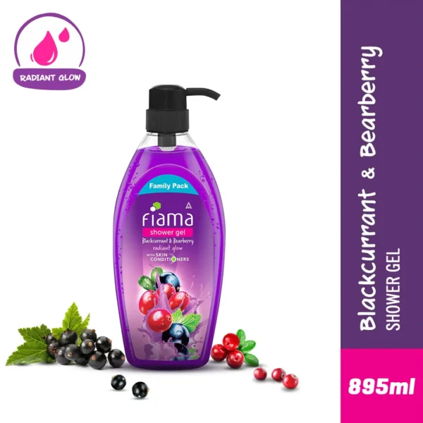 FIAMA BODY WASH SHOWER GEL BLUEBERRY
